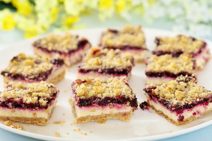 Cherry Cheese Bars