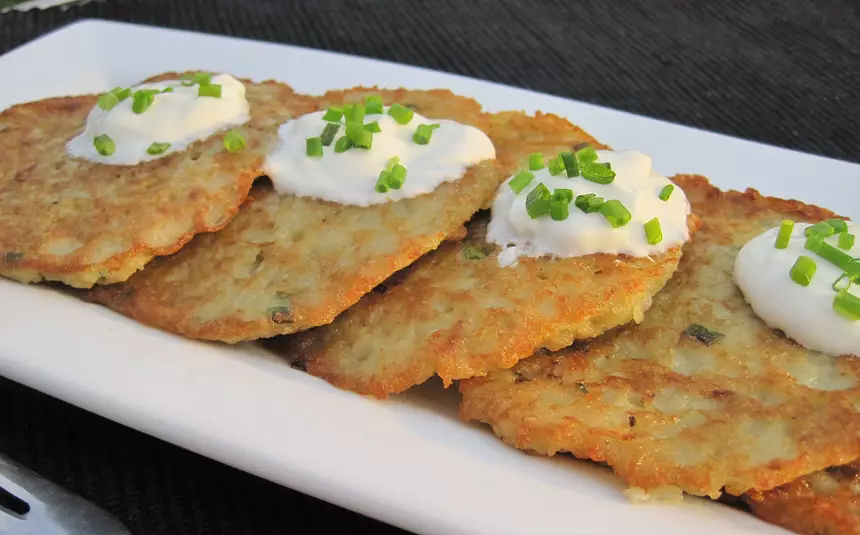 Golden Potato Pancakes