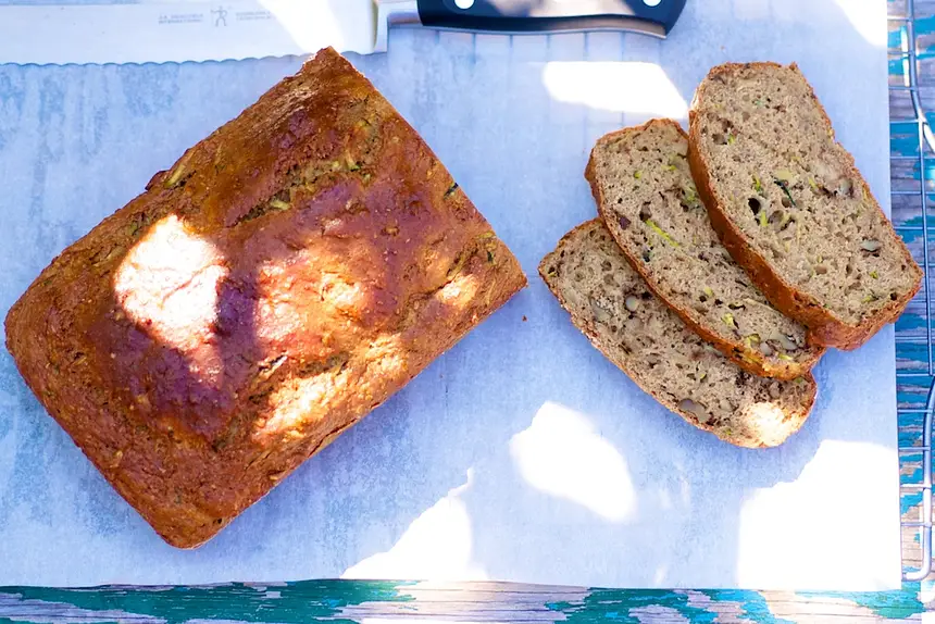 Anastasia's Whole Wheat Zucchini-Banana Bread