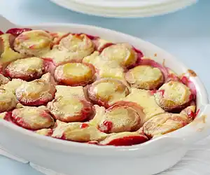 Decadent Plum Clafoutis