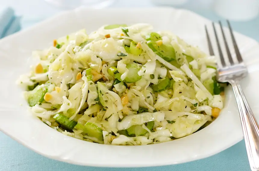 Nutty Coleslaw