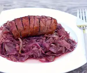 Crockpot Sausage & Cabbage