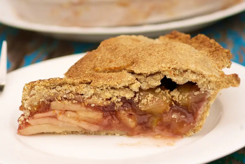 Apple Grape Berry Pie (Healthier Version)