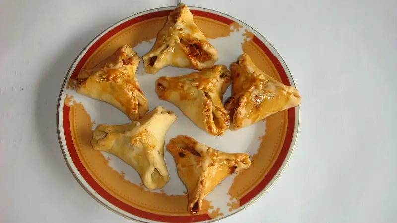 Homemade Pocket  Triangles 