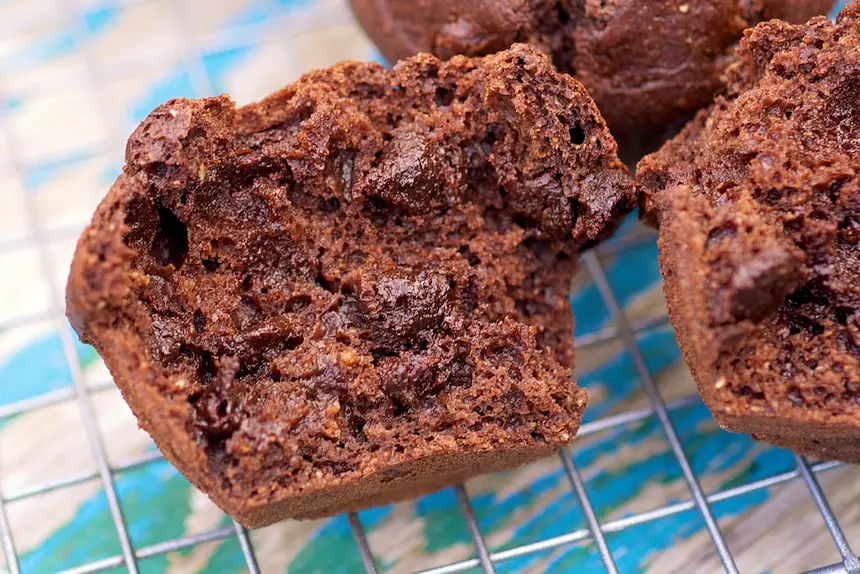 Double Chocolate Ricotta Muffins