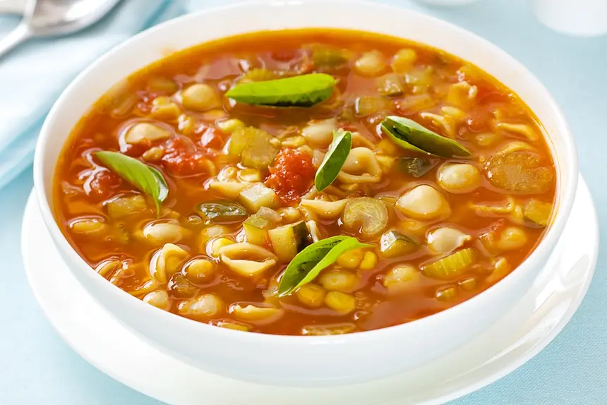 Fresh Tomato-Vegetable Soup