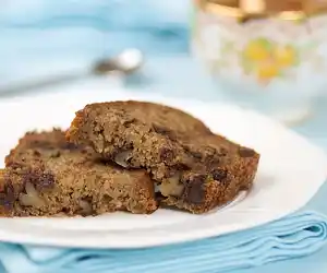 Chocolate Chip & Walnut Banana Bread