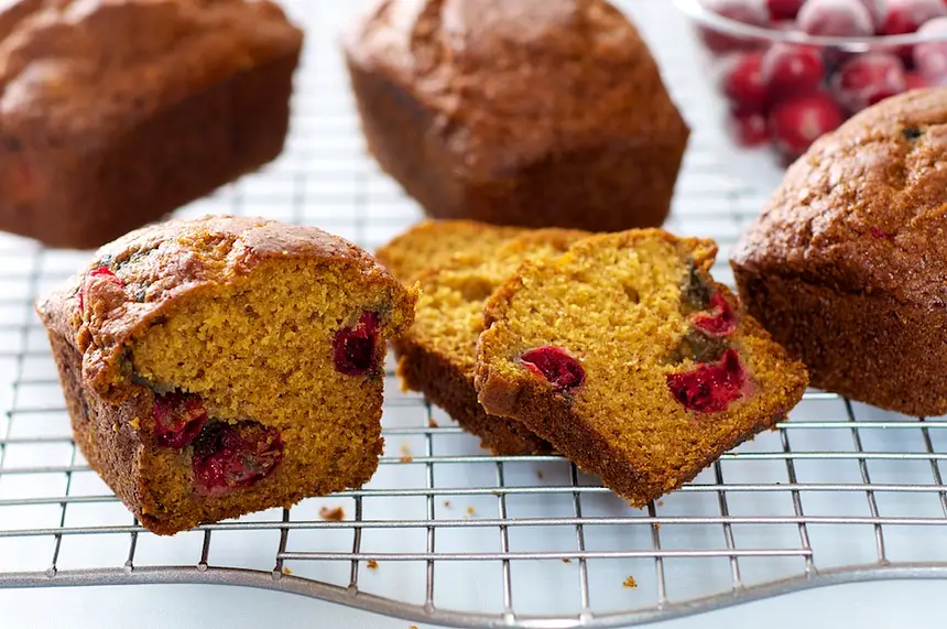 Pumpkin Cranberry Bread 