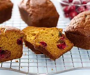 Pumpkin Cranberry Bread