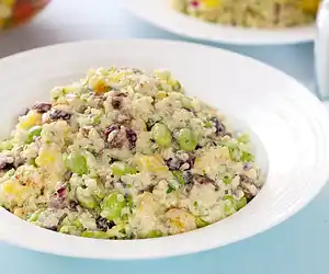 Chilled Couscous Salad with Mango