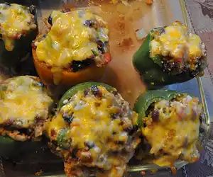 Quinoa Stuffed Bell Peppers