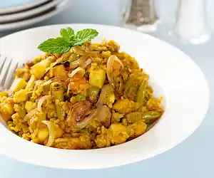 South African Vegetable Biryani