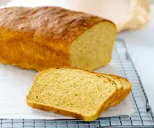 100% Whole Wheat Pumpkin Bread