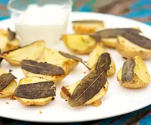 Sage & Garlic Roasted Potatoes