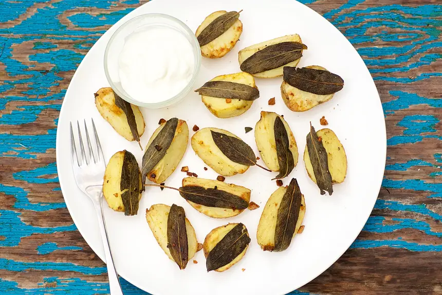 Sage & Garlic Roasted Potatoes