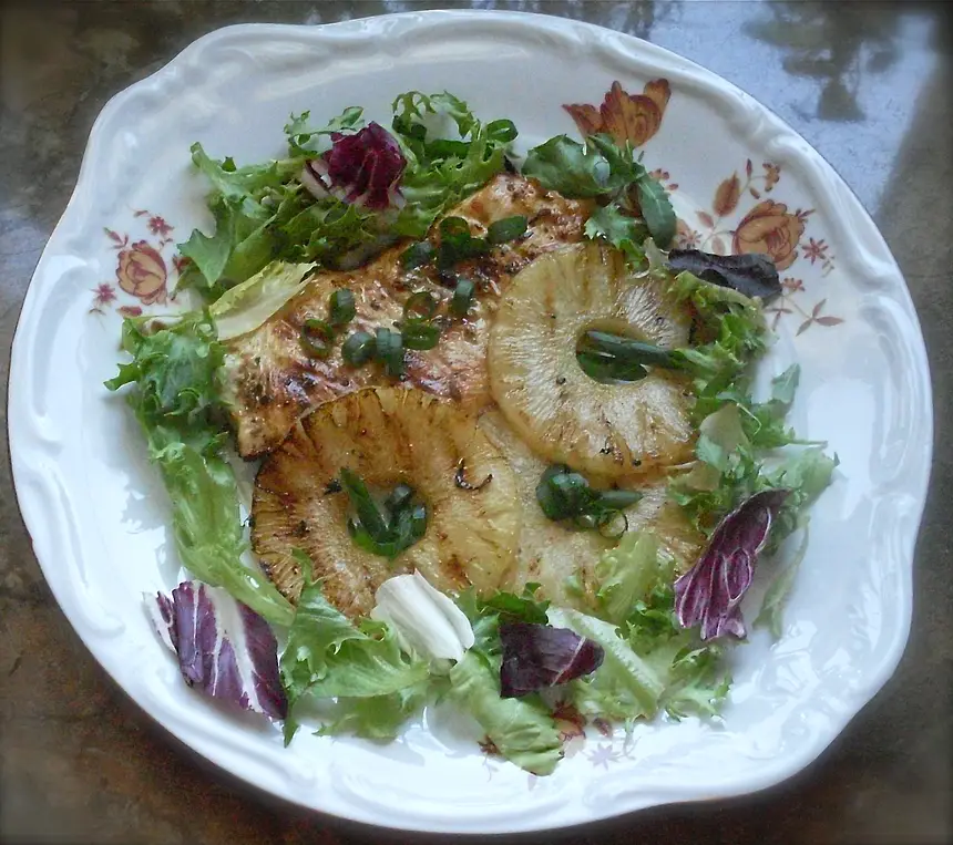 Grilled Chicken & Pineapple