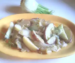 Braised Fennel With Onions & Red Potatoes