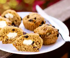 Baby Routh's Rosemary Muffins with Goat Cheese (Healthier Version)