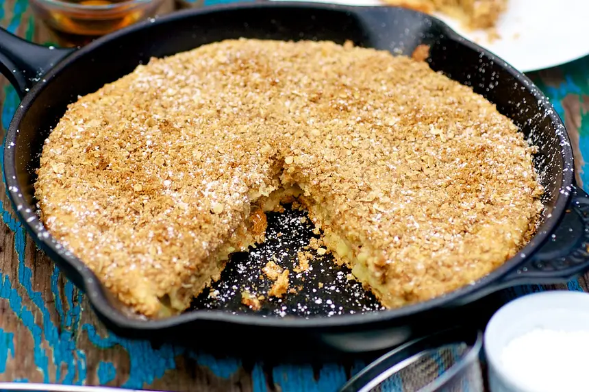 Apple Crisp Oven Pancake - Bisquick