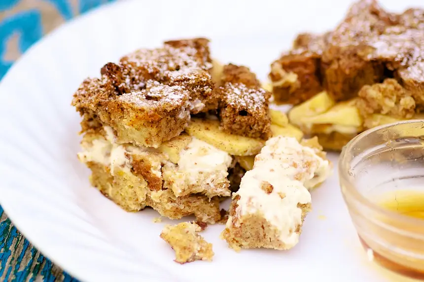 Apple French Toast Strata