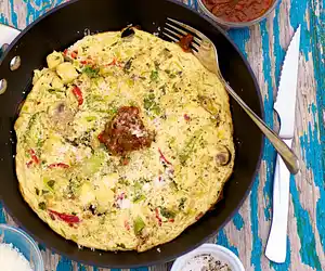 Potato & Leek Frittata