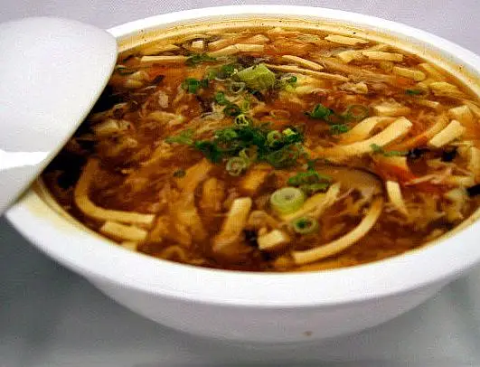 Chinese Hot & Sour Pork Soup