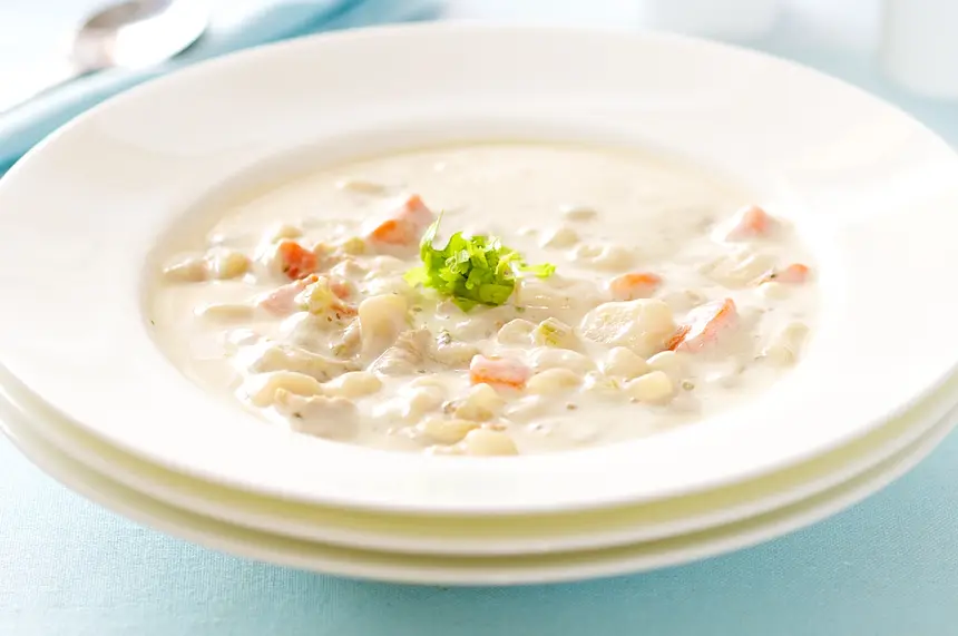 Delicious New England Clam Chowder