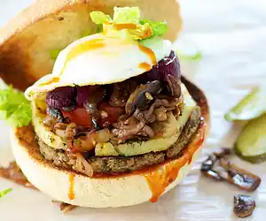 Australian Veggie Burger