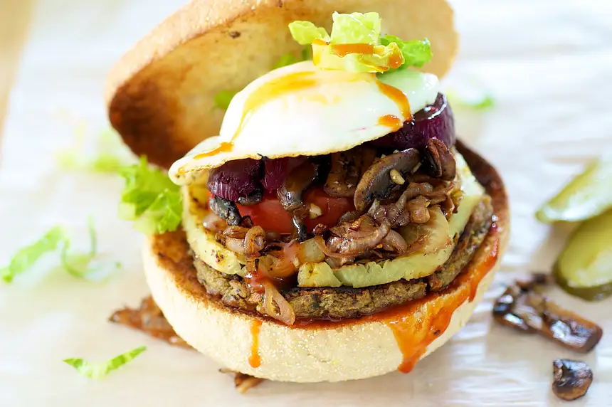 Australian Veggie Burger