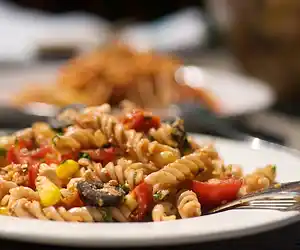 Cherry Tomato Feta Pasta Salad