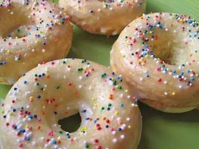 Baked Cake Donuts