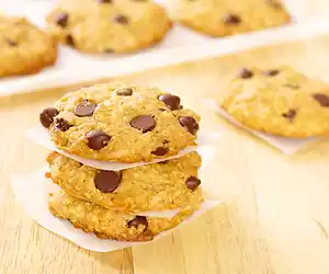 Oatmeal Whole Wheat Coconut Chocolate Chip Cookies