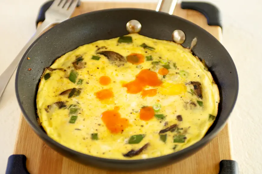 Double Cheddar Frittata