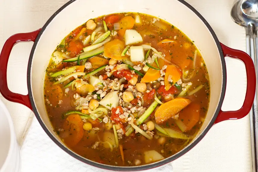 Easy Italian Sausage Vegetable Soup