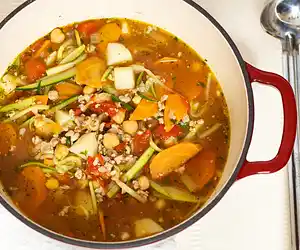 Easy Italian Sausage Vegetable Soup