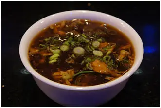 Deluxe Hot & Sour Wonton Soup
