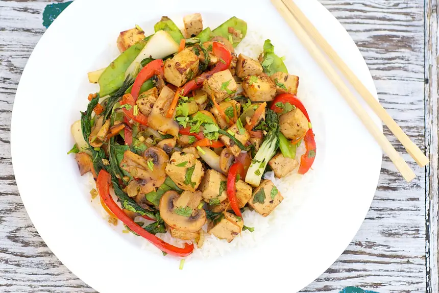 Tofu & Vegetables Stir-Fry