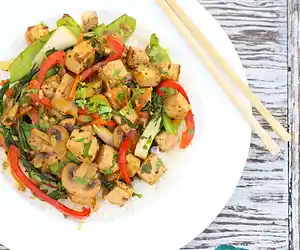 Tofu & Vegetables Stir-Fry