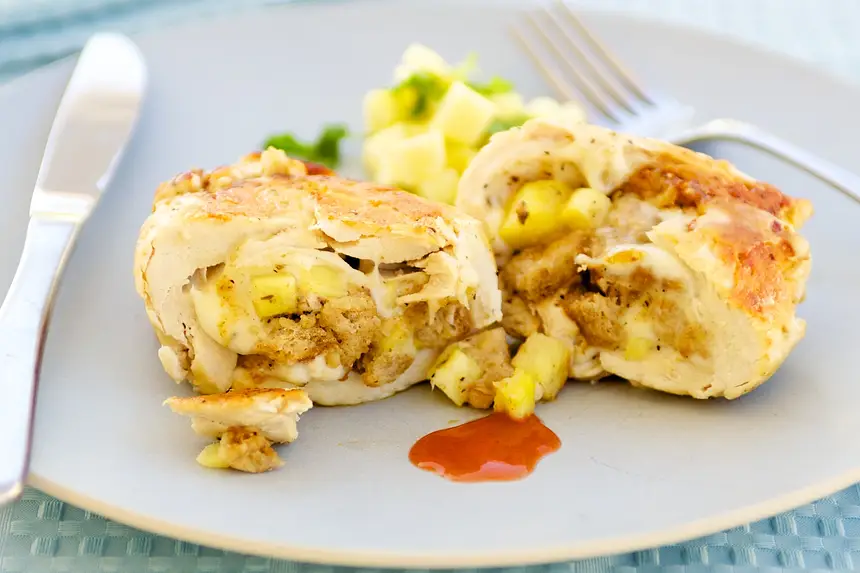 Hawaiian-Stuffed Chicken Breast