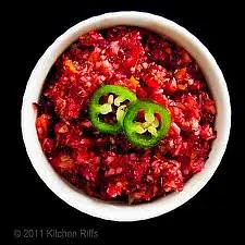 Texas Cranberry-Jalapeno Relish