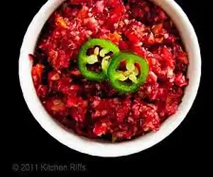 Texas Cranberry-Jalapeno Relish