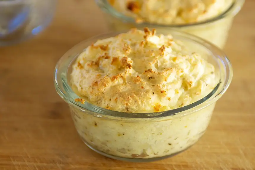Mini Cheesy Potato Casseroles 