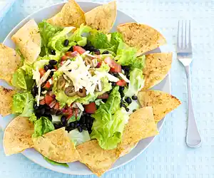 Easy Layered Taco Salad