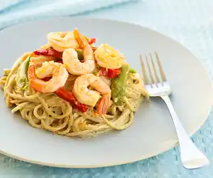 Angel Hair Pasta With Shrimp