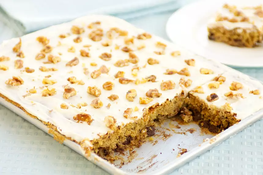 Mexican Fruit Cake with Pineapple & Walnuts