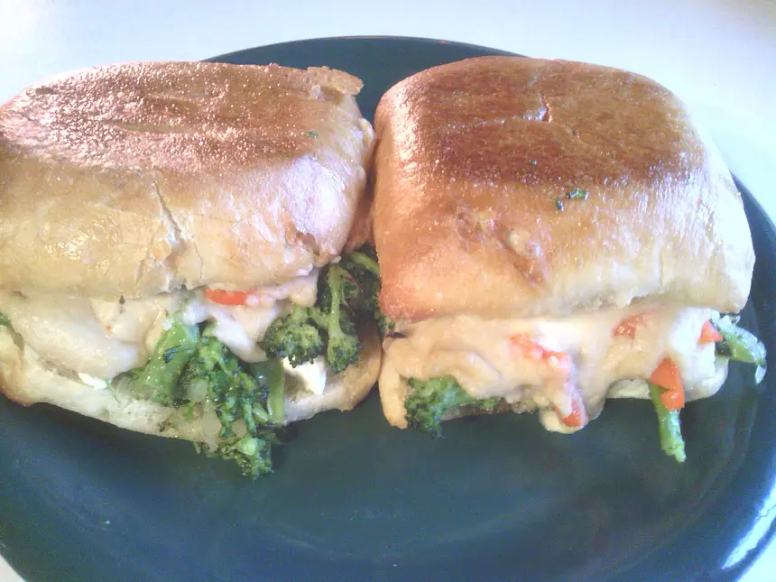 Broccoli Rabe & Bean Puree Vegan Grinders