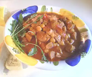 Chickpea Stew Vegan Style