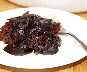 Denver Chocolate Pudding Cake (Healthier Version)
