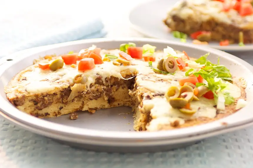 Awesome Impossible Taco Pie