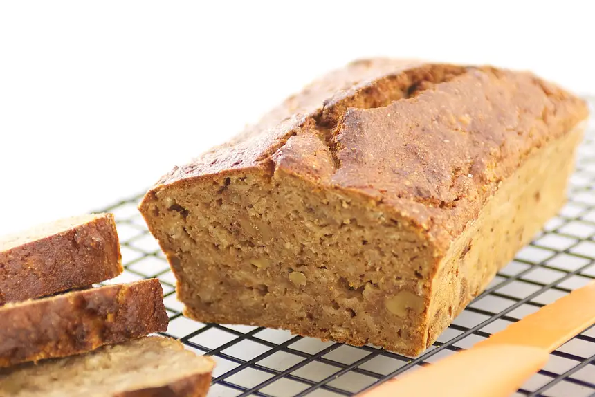 Banana Oats & Walnut Bread